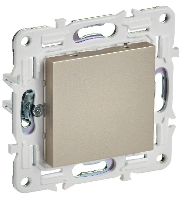 Заглушка с суппортом SKANDY SK-C01Sh шампань IEK SK-PL10-K37