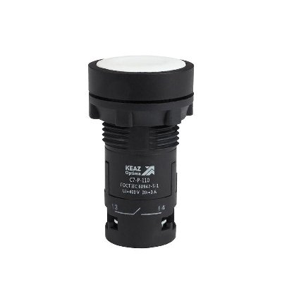 Кнопка OptiSignal Compact D22 С7-P-110 бел. 1НО XB7NA11 КЭАЗ 362030
