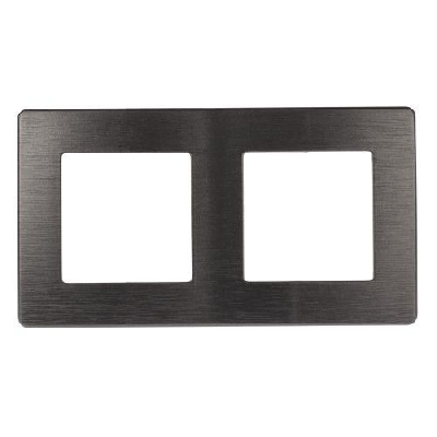 Рамка 2-м 12-5102-12 сатин графит Эра Б0052515