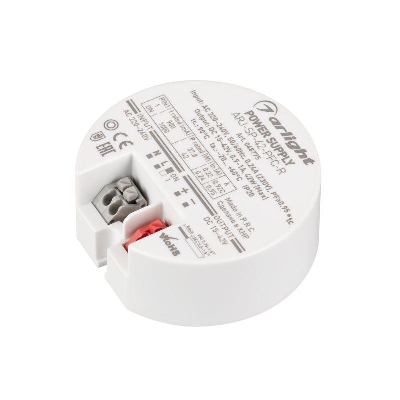 Блок питания ARJ-SP-42-PFC-R 15-42В 0.9-1А 42Вт IP20 пластик Arlight 048775