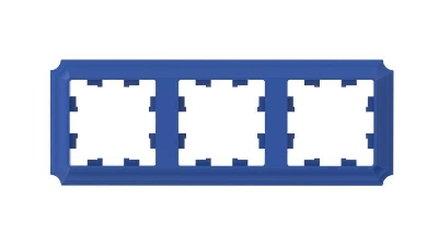 Рамка 3-м AtlasDesign Antique универс. аквамарин SE ATN101103