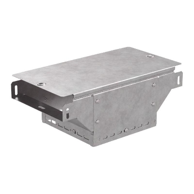 Ответвитель для лотка Т-образн. 200х50 вертикальный с крышкой Стандарт Промрукав PR16.0962