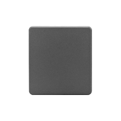 Выключатель проходной (переключатель) 1-кл. СП ROUND MIELE 10А титан Kranz KR-78-0708-2