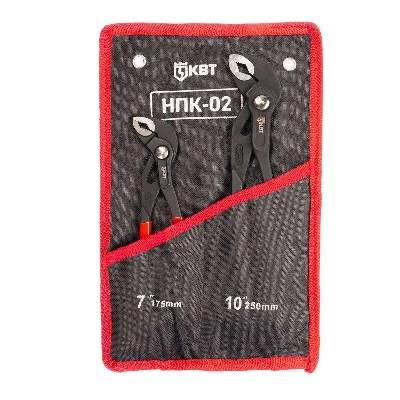 Набор переставных клещей НПК-02 ПРАКТИК КВТ 92053