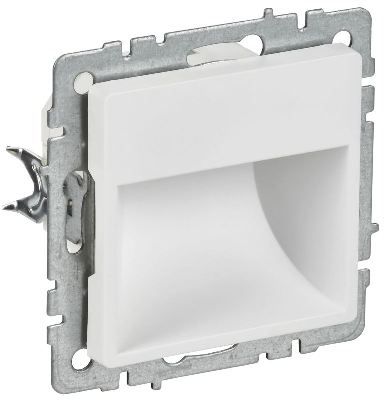 Подсветка светодиодная BRITE ПЛ20-БрАБ встраив. механизм арктич. бел. IEK BR-FL20-K91