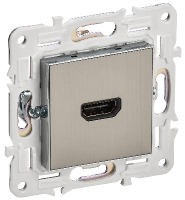 Розетка HDMI SKANDY SK-H01N никель IEK SK-H10-K50