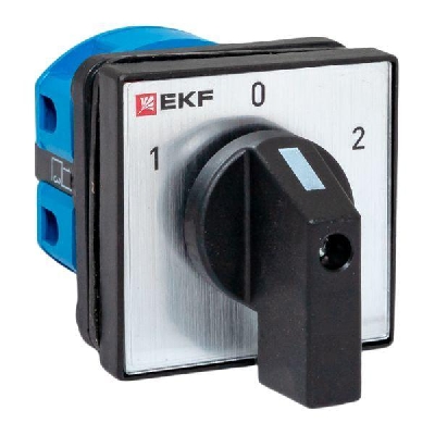 Переключатель кулачковый ПК-1-21 1п 25А "1-0-2" IP65 EKF pk-1-21-25-65