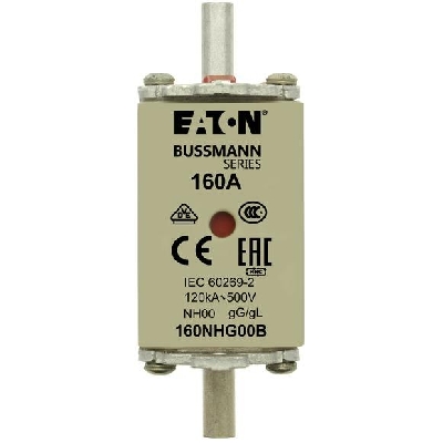 Предохранитель NH 63A 690В gG 00 двойная индикация EATON 63NHG00B-690