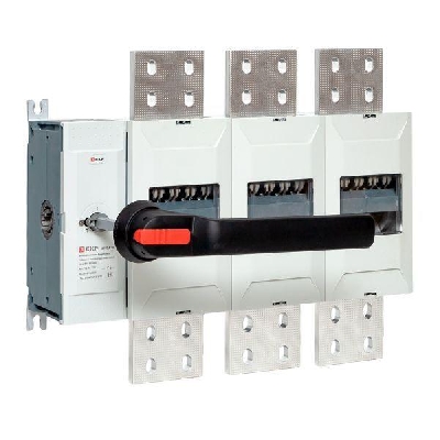 Рубильник-выключатель 3п 3150А с рукояткой управления для прямой установки PowerSwitch EKF psds-3150-3