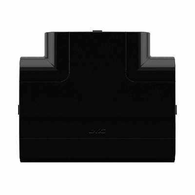 Тройник 90х50мм черн. DKC 09506A