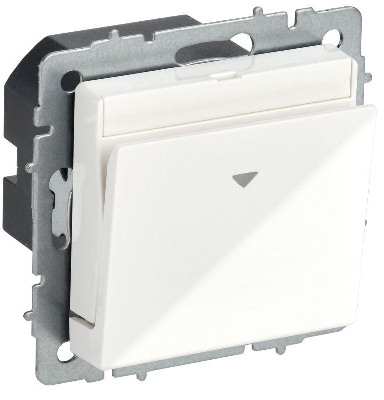 Выключатель карточный BRITE 30А ВС10-1-8-БрБ механизм бел. IEK BR-V11-0-10-K01