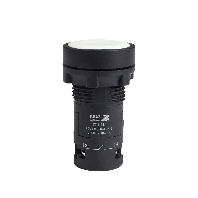 Кнопка OptiSignal Compact D22 С7-P-111 бел. 1НО+1НЗ XB7NA15 КЭАЗ 362042