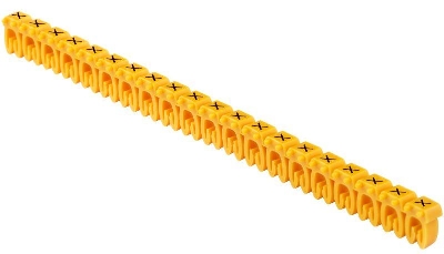 Маркер открытого типа KE 0.75-1.5кв.мм символ "X" (уп.200шт) IEK UMK-KE1-X