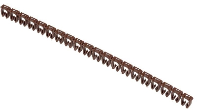 Маркер открытого типа KE 4-6кв.мм символ "1" (уп.500шт) IEK UMK-KE3-1