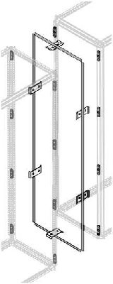 Набор соединения шкафа IP65 бок/бок спина/спина ABB 1STQ008113A0000