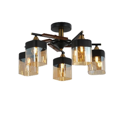 Люстра Glitz 60Вт E27х5 IP20 Freya FR5154PL-05B