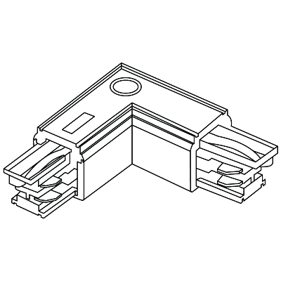 Коннектор TF L-shaped external black СТ 4909001070