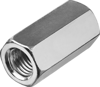 Гайка соединительная М12 DIN 6334 оцинк. (уп.2шт) Tech-Krep/Zitar 112280