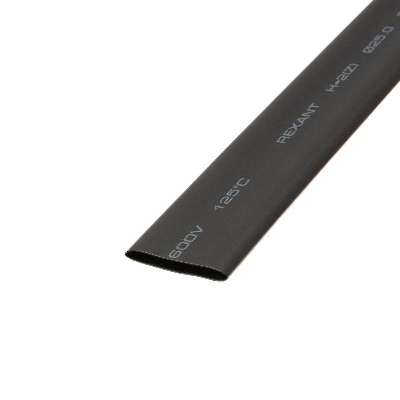 Трубка термоусадочная ТУТ нг 25.0/12.5 черн. 1м Rexant 22-5008