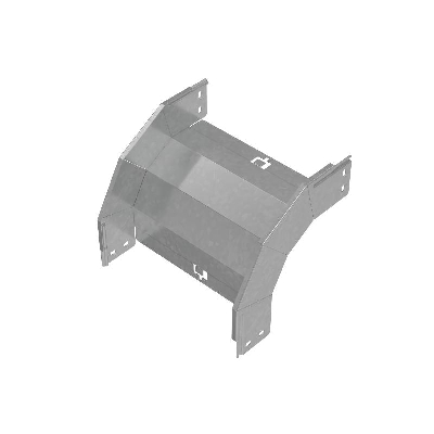 Угол для лотка вертикальный внешний 90град. 300х80 сталь 1мм "ПЛЮС" VLplus90-80-300 КМ PL0524