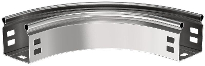 Угол для лотка плавный 90град. 150х50 Г01 ESCA IEK CPG01-0-90-050-150