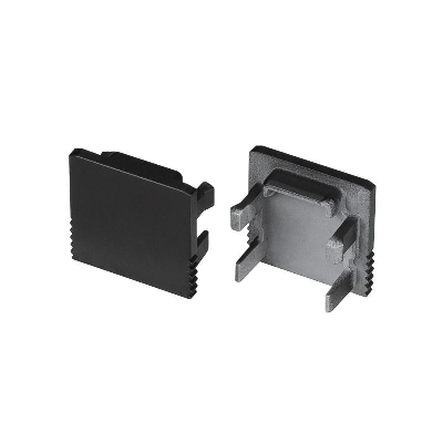 Заглушка SL-MINI-15 BLACK глухая пластик (комплект) Arlight 049419