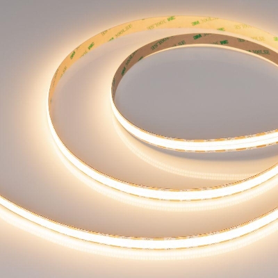 Лента светодиодная COB-X1088-12mm 24V Warm 3000К 22Вт/м IP20 (уп.5м) Arlight 046932