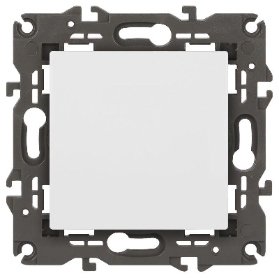 Выключатель Elegance 14-1101-01М 250В 10АХ матов. бел. Эра Б0065780