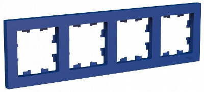 Рамка 4-м AtlasDesign универс. аквамарин SE ATN001104