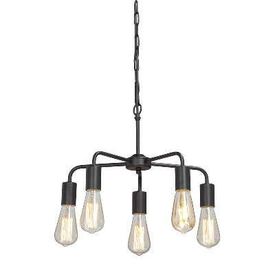 Люстра 5хE27 макс. 60Вт Vitaluce V4166-1/5