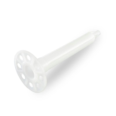 Дюбель тарельчатый гриб с гвоздем для ПМ IN120 бел. (уп.50шт) Промрукав PR08.12257