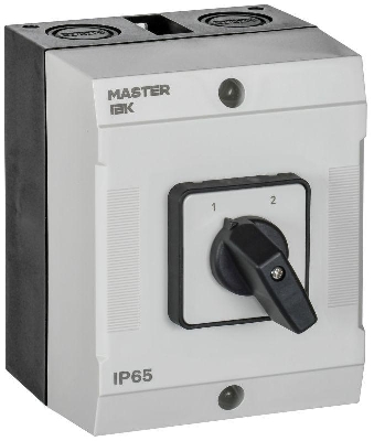 Переключатель кулачковый 16А (сх. 55) в боксе стандартная рукоятка IEK MI-CS20-016-055