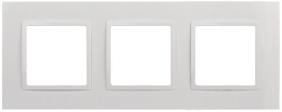 Рамка 3-м Elegance 14-5013-01 Classic бел. Эра Б0060581