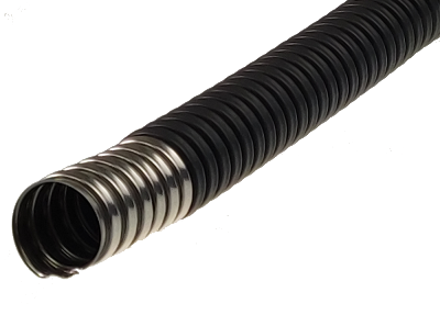 Металлорукав в ПВХ изоляции РЗ-НП нг 38 нерж. сталь (уп.25м) ГОФРОМАТИК zeta44818
