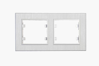 Рамка 2-м Karea LINE STAR жемчуж. Makel 86100702