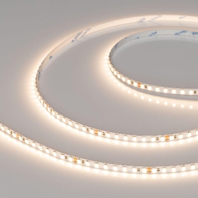 Лента светодиодная RT-A160-5mm 24V Warm 3500К 15Вт/м IP20 2835 открыт. (уп.5м) Arlight 040532