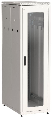 Шкаф сетевой LINEA N 19дюйм 33U 600х1000мм стеклян. передн. дверь задн. перфорир. сер. ITK LN35-33U61-GP