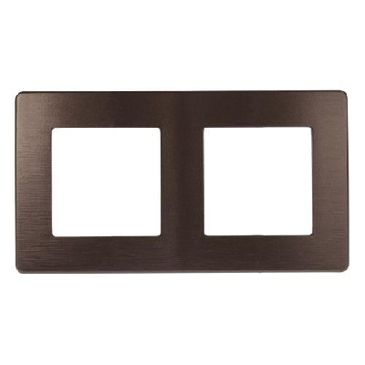 Рамка 2-м 12-5102-13 сатин бронза Эра Б0052516