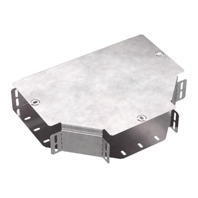 Ответвитель для лотка Т-образ. 200х80 Стандарт с крышкой Промрукав PR16.0439