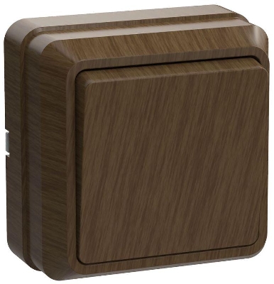 Выключатель 1-кл. ОП Октава 10А IP20 ВС20-1-0-ОД дуб GENERICA EVO10-K04-10-DC