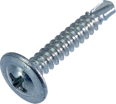 Саморез металл-металл 4.2х16 прессшайба сверло цинк (уп.16шт) европодвес СТРОЙМЕТИЗ 2060061