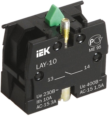 Блок контактный 1з для LAY5 KARAT IEK BDK21