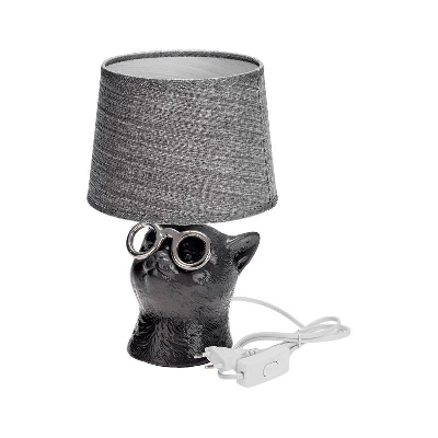 Светильник декоративный "Кот в очках" Е14 40Вт черн. Rexant 603-1034