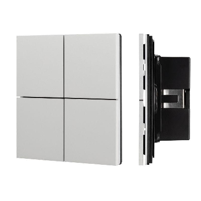 Панель кнопочная KNX-304-23-IN Silver (BUS Frameless) (IP20 металл) INTELLIGENT ARLIGHT 039662