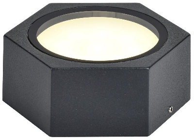 Светильник 5204 GX53 IP65 уличный потолочный черн. IEK LT-UPU0-5204-GX53-1-K02