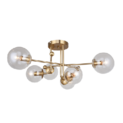 Люстра Adela 3165-306 6хЕ14 40Вт модерн Rivoli Б0062123