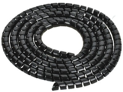 Спираль монтажная СП-12 черн. (уп.2м) IEK USWB1-12-02-K02