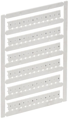Маркер для CTS/CP 4кв.мм "+; -; зазем." ARMAFIX IEK AF-CT10D-M-004-23