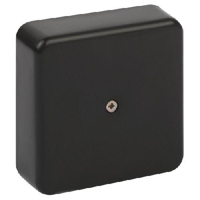 Коробка распаячная 75х75х20мм без клеммы IP40 черн. BS-B-75-75-20 Эра Б0061803