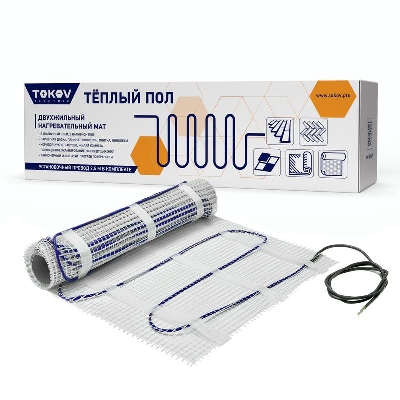 Комплект "Теплый пол" (мат) 150Вт/кв.м 4кв.м TOKOV ELECTRIC TKE-MAT150-600-4